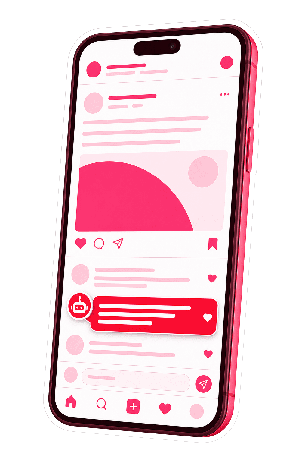 Social Bot v mobilu