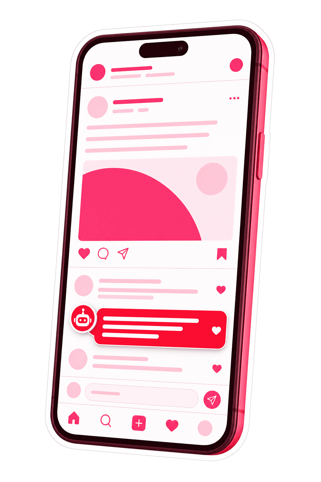 Social Bot v mobilu
